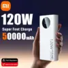 120W 50000mAh Portable Power Bank Charger