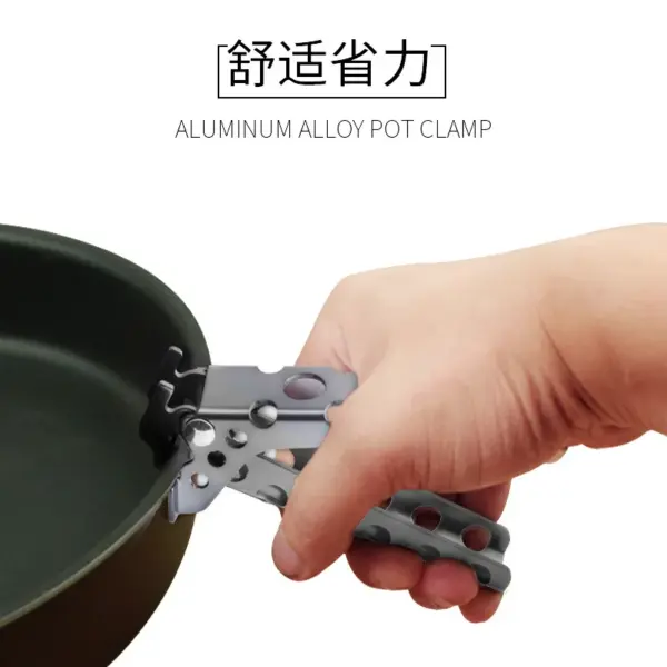 Aluminum Alloy Camping Pot Tongs - Image 2