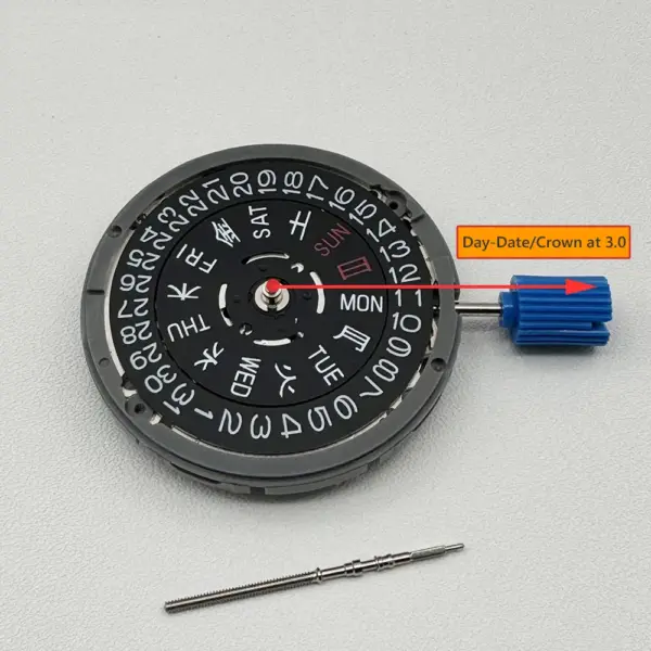 Japanese NH36A Mechanical Movement Crown - Image 7