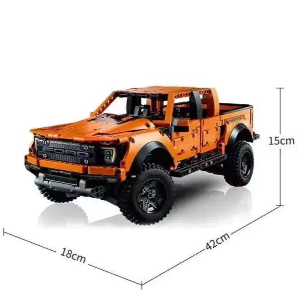 1379 PCS Building Blocks Pickup Truck Set - Image 5
