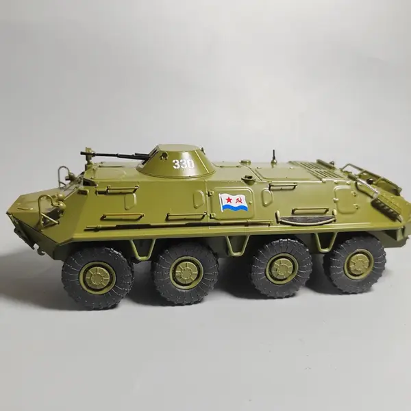 1:43 Scale Diecast Alloy BTR-60 Tank Model - Image 3