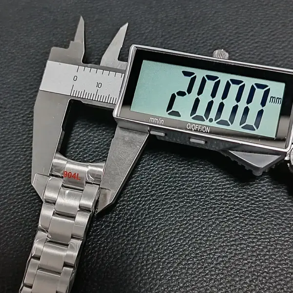 20mm Stainless Steel Men's Watch Strap - Image 3