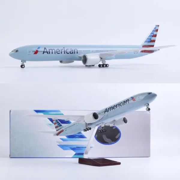 Diecast B777 Model American Airlines 47CM - Image 5