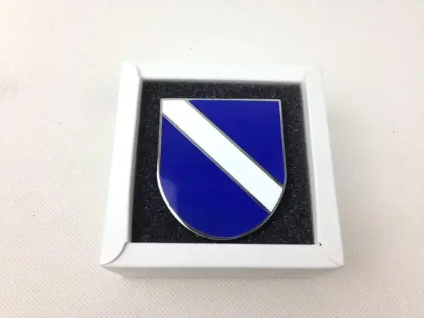 German Navy Scharnhorst Emblem Metal Badge - Image 2