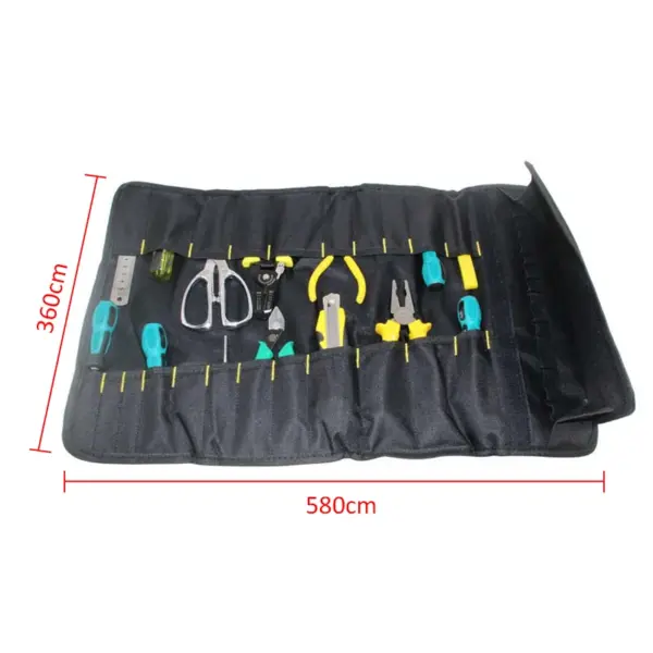 Multifunctional Oxford Tool Roll Bag - Image 4