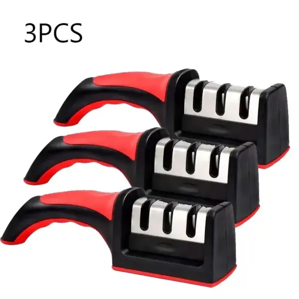 Professional 3-Stage Ceramic Knife Sharpener - Image 9