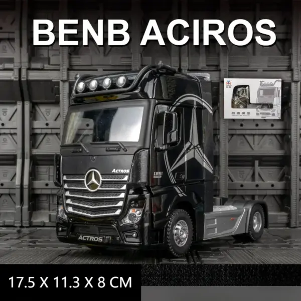 1:36 Mercedes-Benz ACIROS Diecast Model Truck - Image 9