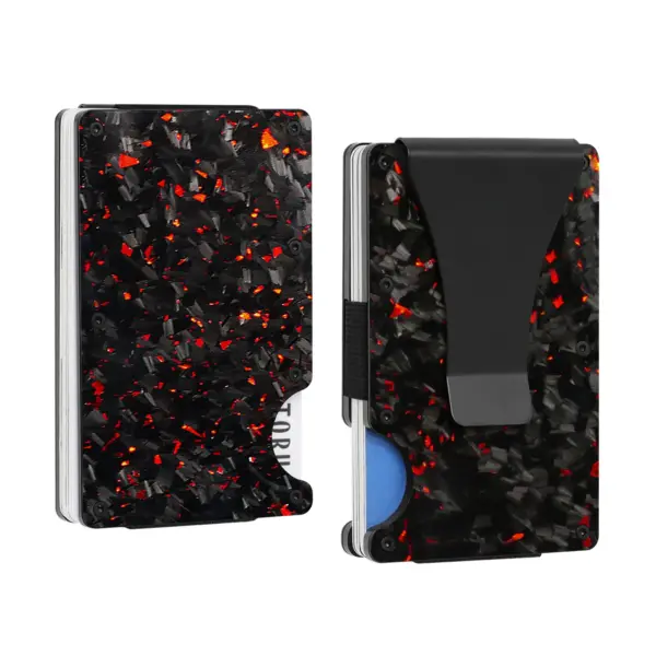 Forged Carbon Fiber RFID Card Holder Wallet - Image 19