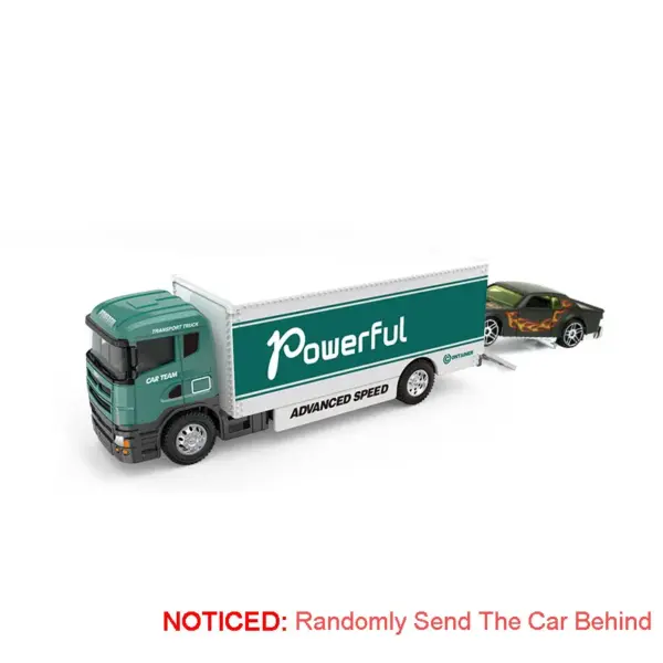 1:64 Scale Diecast Container Truck Model - Image 12