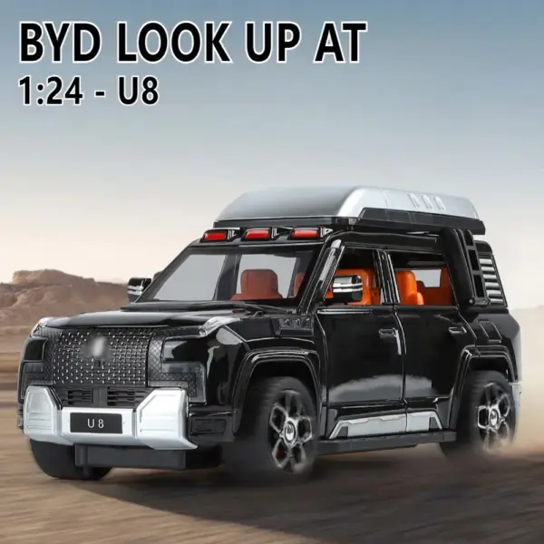 1:24 BYD U8 SUV Diecast Model Car