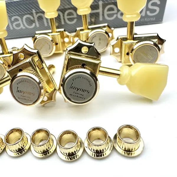 Gold Tuning Pegs Set for Electric Guitars - Image 4