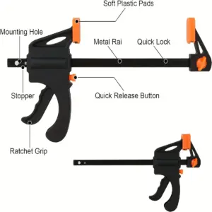 12 Inch Heavy Duty Bar Clamps for Woodwork 9 Sd385d6490f7d41aca9208e2cc501fc6b5