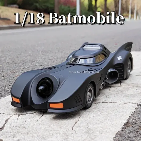 1/18 Batmobile Diecast Model Car with Lights