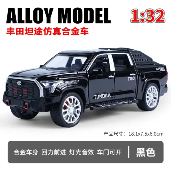 1:32 Toyota Tundra Metal Diecast Model Car - Image 10