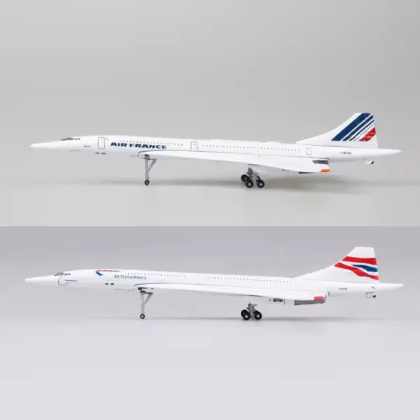 1:400 Scale Concorde Plane Model Collectible - Image 4