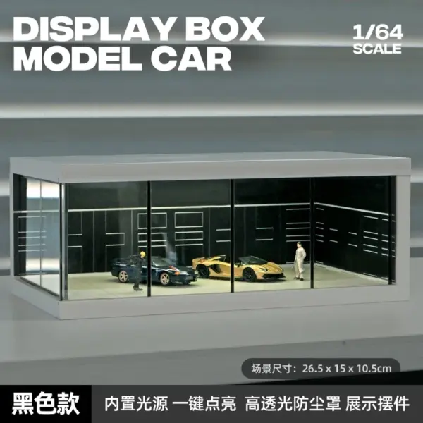 1/64 Scale Parking Lot Display Box with Light - Image 7