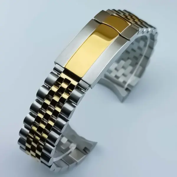 20mm Luxury Solid Stainless Steel Watch Band - Image 3