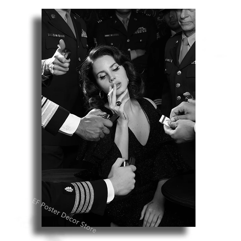 Lana Del Rey Aesthetic Art Poster Unframed 7 Lana Del Rey Aesthetic Art Poster Unframed - Image 7