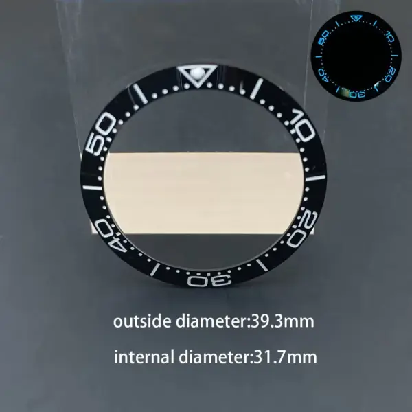 Ceramic Bezel Insert 39.3mm 40.7mm for Watches - Image 7