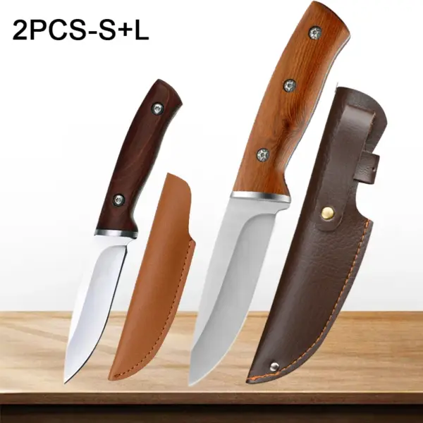 Handmade Stainless Steel Kitchen Chef Knives - Image 8