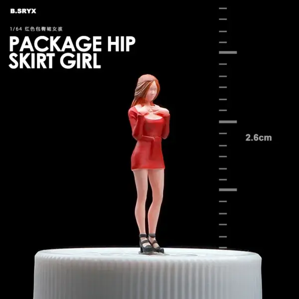 1/64 Scale Miniature Resin Girl Figure - Image 7