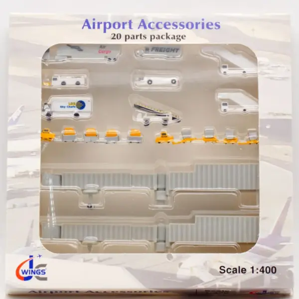 1:400 Scale Aircraft Ground Handling Model Set - Image 4