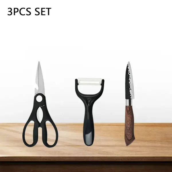 Forged Stainless Steel Kitchen Knife Set 2/3/6PCS - Image 8