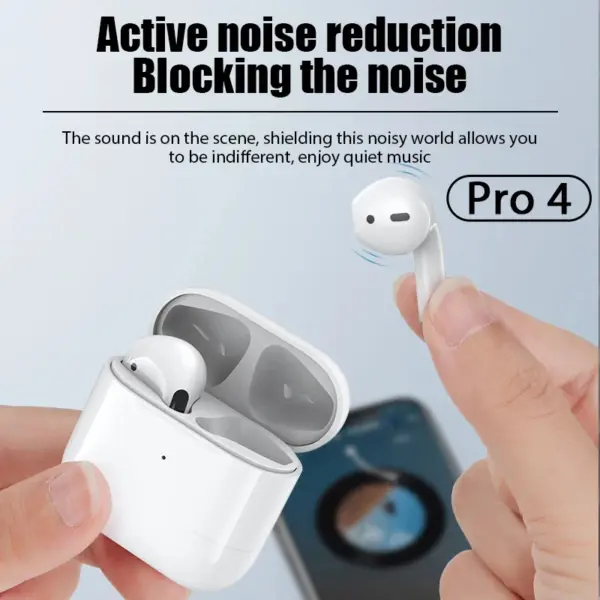 Pro4 True Wireless Earphones with Mic - Image 2