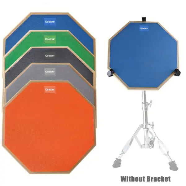 8-Inch Double-Sided Silent Drum Practice Pad - Image 5