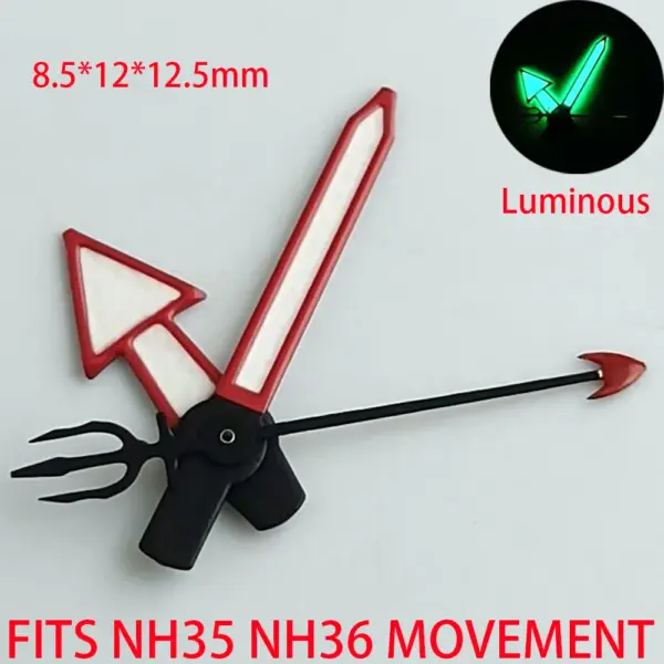 NH35 NH36 Watch Hands Green Luminous Set - Image 11