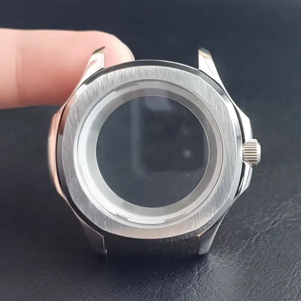 39.5mm Stainless Steel Watch Case with Sapphire Glass - Image 26