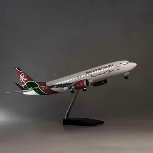 1/85 Scale B737 MAX Kenya Airways Model Plane - Image 8