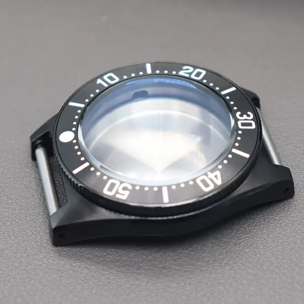 Modified Seiko Watch Case Black Tiger Whale 40mm - Image 5