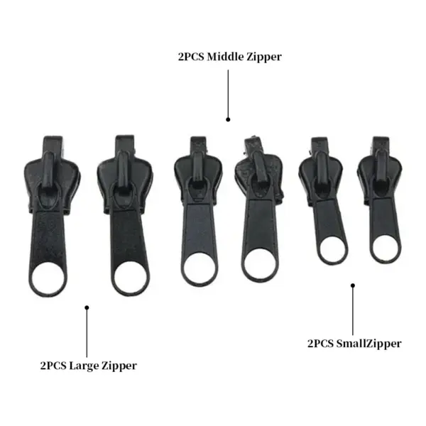 6-Piece Universal Instant Zipper Repair Kit - Image 4