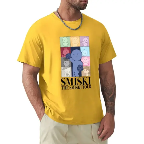 Smiski Eras Cotton T-Shirt for Unisex - Image 11