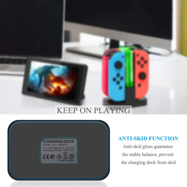 DOBE Charging Dock for Nintendo Switch Controllers - Image 6