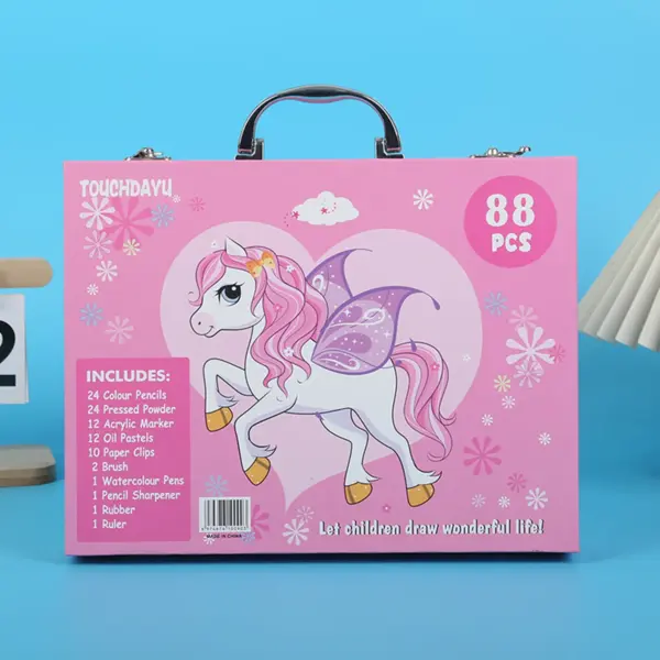 88 Piece Colored Drawing Pen Set - Image 7