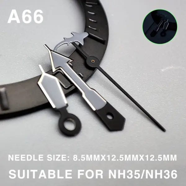Green Luminous Watch Hands for NH35/36 Movement - Image 17