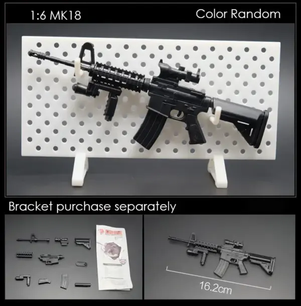 1/6 Scale MP5 MP40 MP7 UZI Plastic Gun Kit - Image 8
