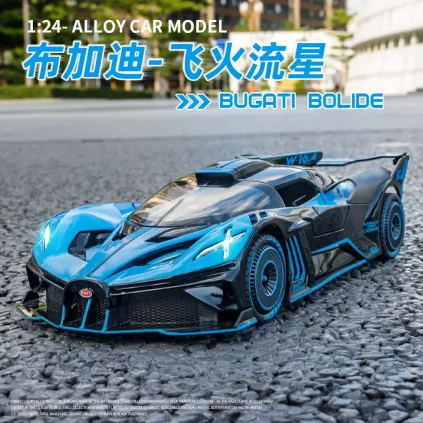 1:24 Diecast Bugatti Bolide Model Car Toy