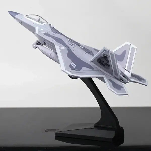 F22 Model Alloy Fighter Aircraft Toy - Image 8