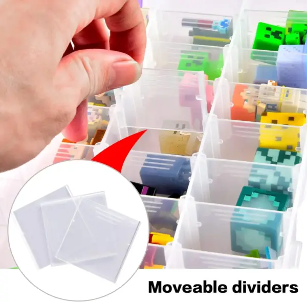 Minecraft Mini Figure Storage Organizer Box - Image 2