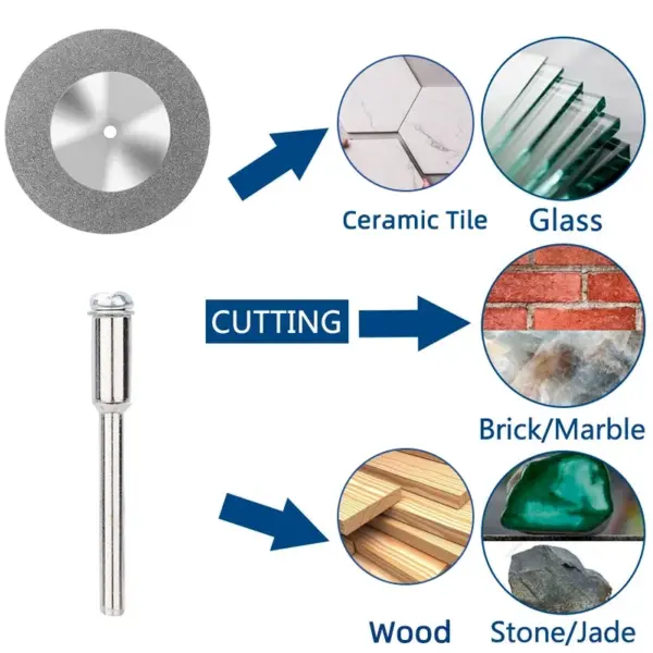 10pcs Diamond Mini Saw Blades for Dremel - Image 5