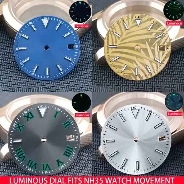 28.5mm Luminous Dial for NH35 Movement - Image 3