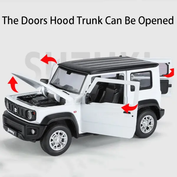 1:24 Suzuki Jimny Diecast Car Model SUV - Image 5