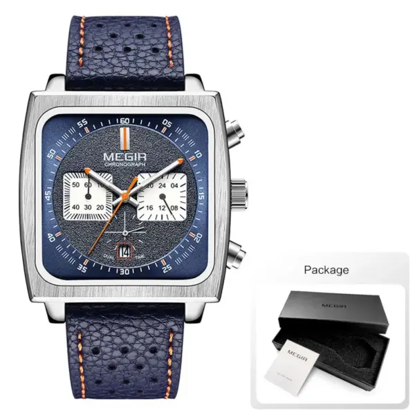 MEGIR MS2182G-2 Men's Quartz Chronograph Watch - Image 8