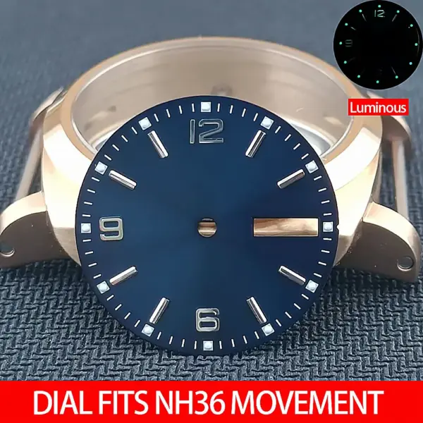 28.5mm Luminous Watch Dial for NH35/NH36 - Image 7