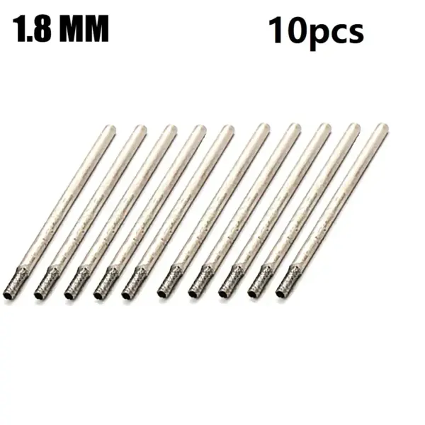 10 PCS Diamond Burr Drill Bits 0.8-4mm Set - Image 11