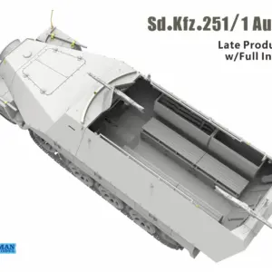 1/35 Scale German Sd Kfz.251/1 D Model Kit 9 Sd9985247fa984340a04cbbd43f195150E