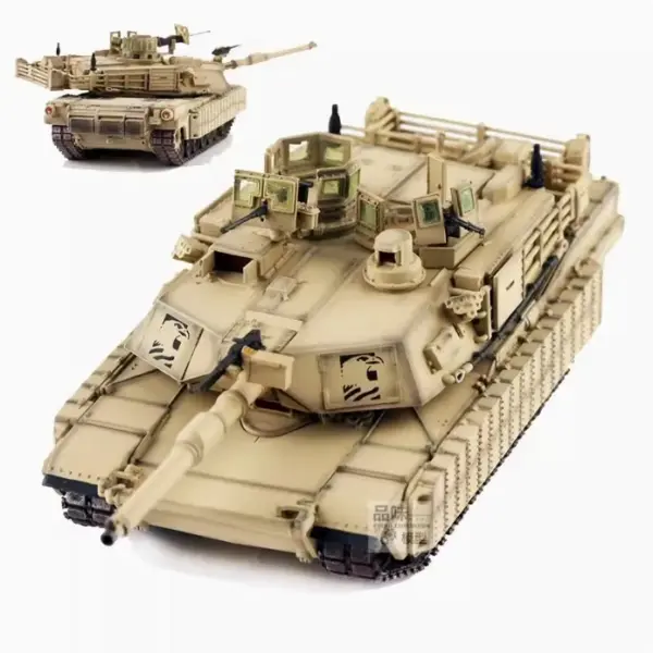 1:72 Scale Diecast Alloy M1A2 TUSK2 Tank Model - Image 8